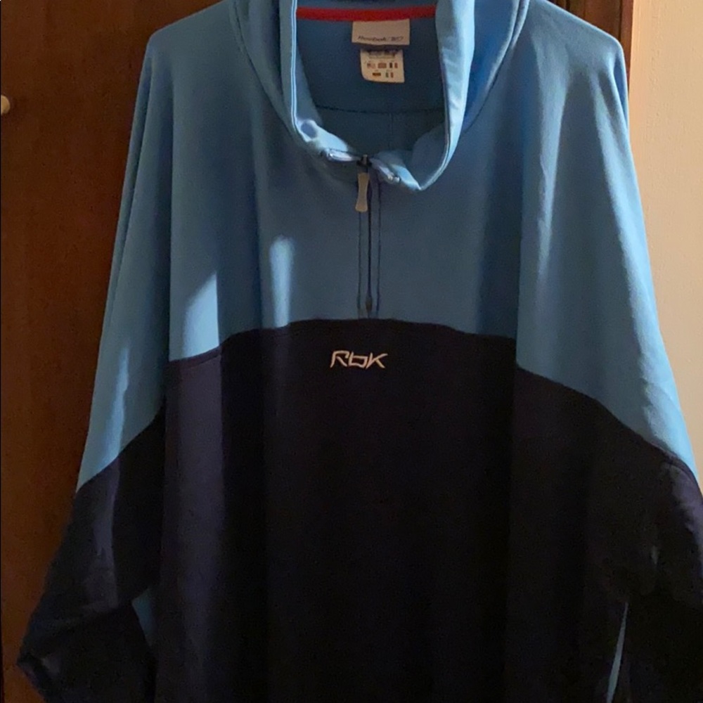 MENS BIG &TALL REEBOK 1/4 zip PULLOVER